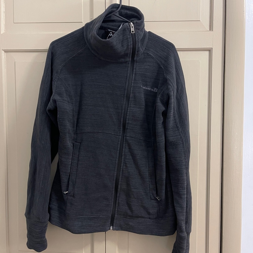 Avalanche side zip fleece jacket -Large